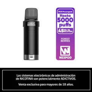 NexPOD Recarga 5000 Puffs Forest Berries