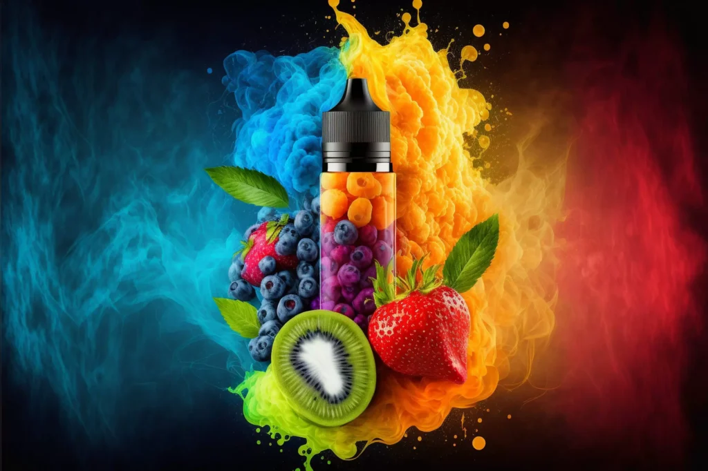 sabores frutales de vaporizadores