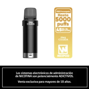 NexPOD Recarga 5000 Puffs Piña Colada