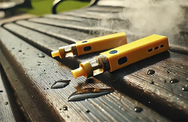 como arreglar vape mojado