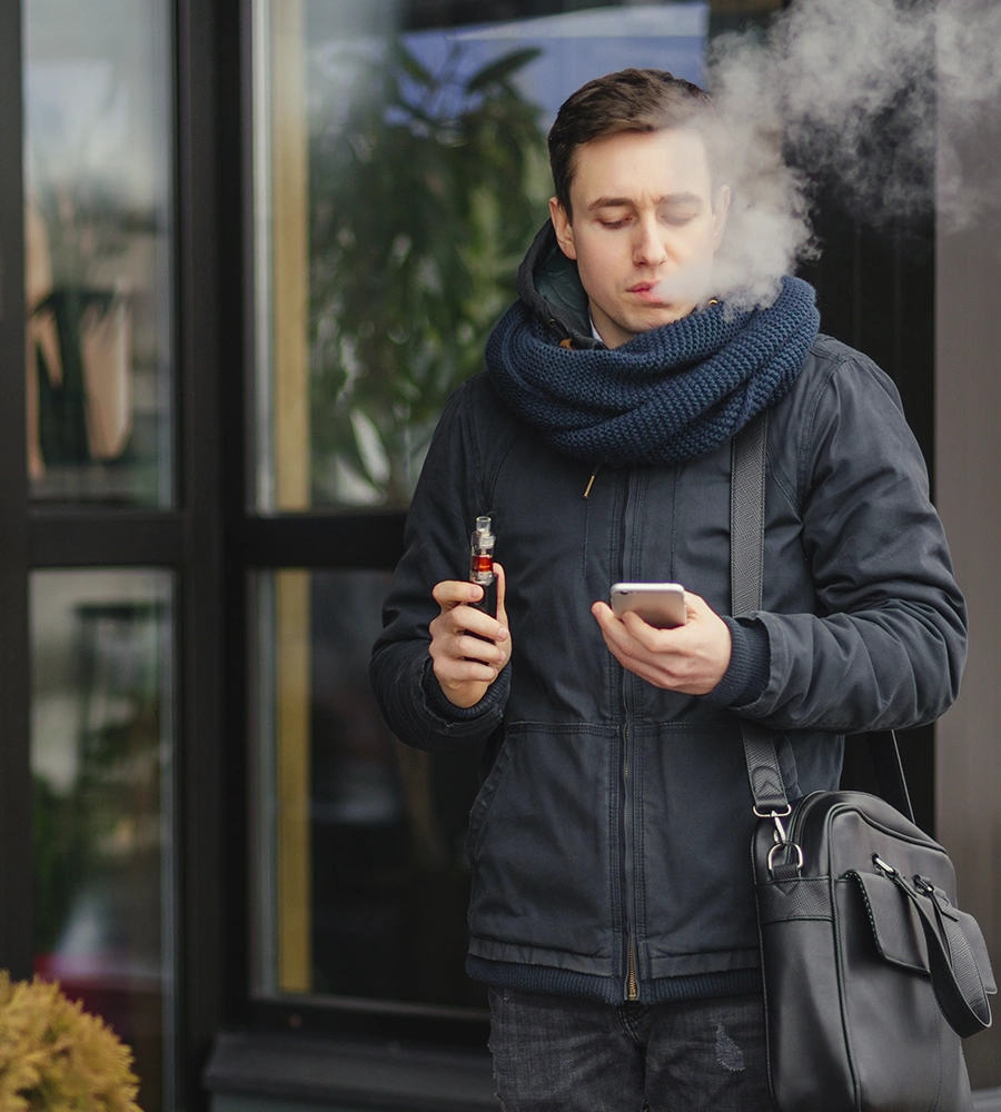 cómo el entorno afecta el vapeo