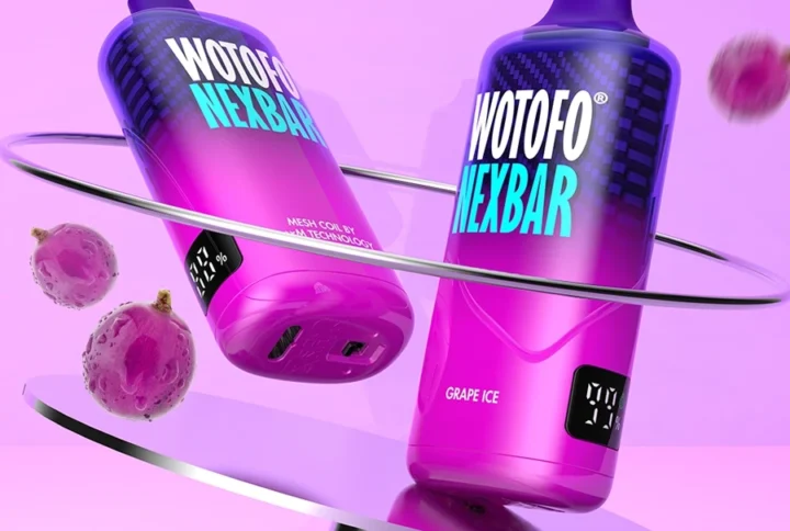 Review Nexbar 10000 Puffs – Grape Ice