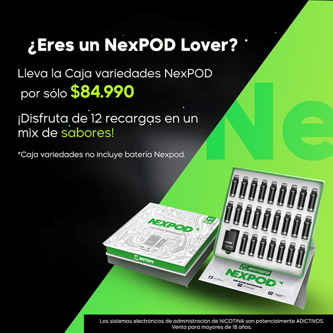nexpod caja variedades