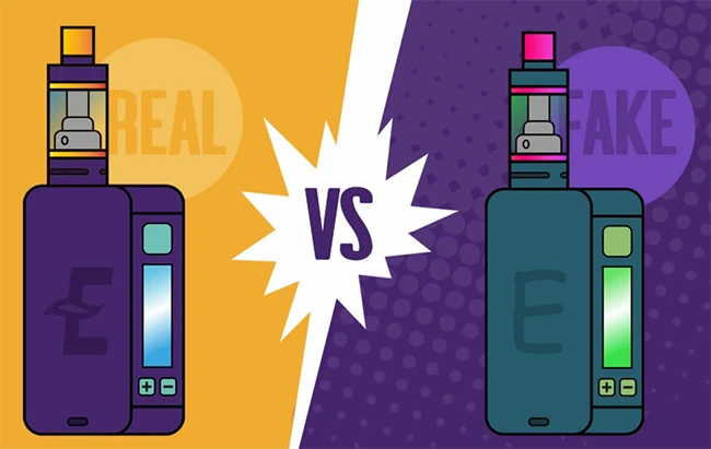 vaporizadores falsos vs originales