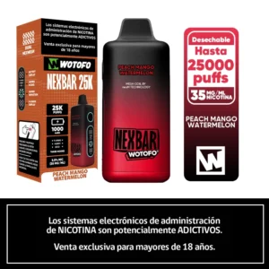 comprar Nexbar 25K Puffs – Peach Mango Watermelon en Chile