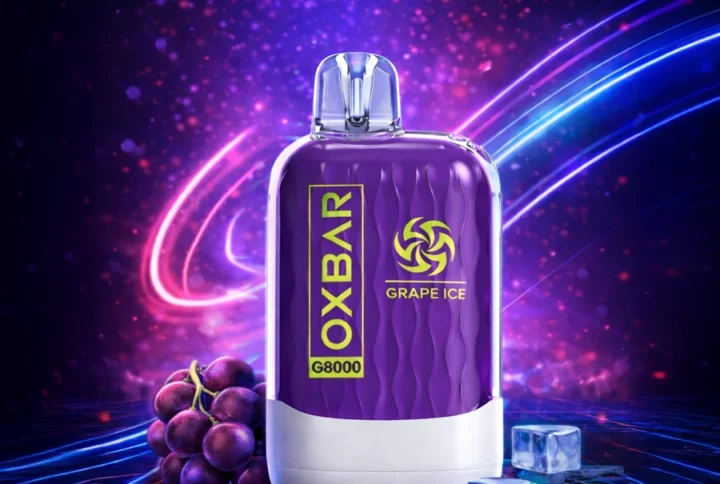 Review Oxbar G8K 8000 Puffs – Grape Ice (ZERO NIC)