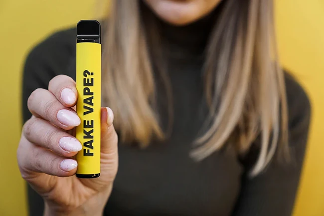 Cómo detectar vapes falsos
