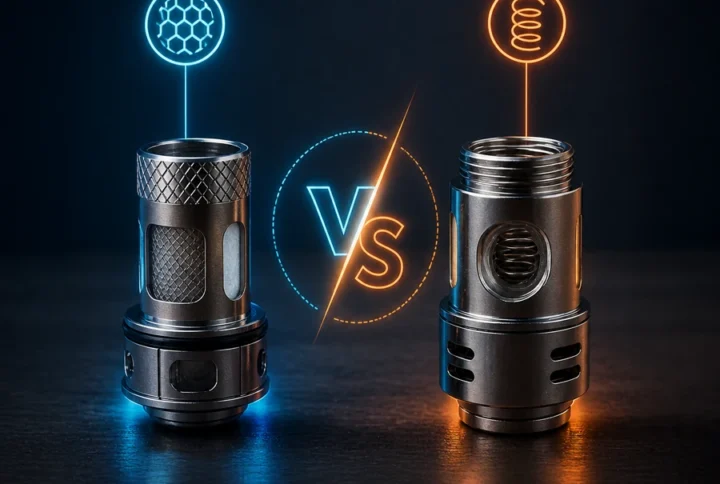 ¿Qué cambia entre vaporizadores con malla mesh y tradicionales?