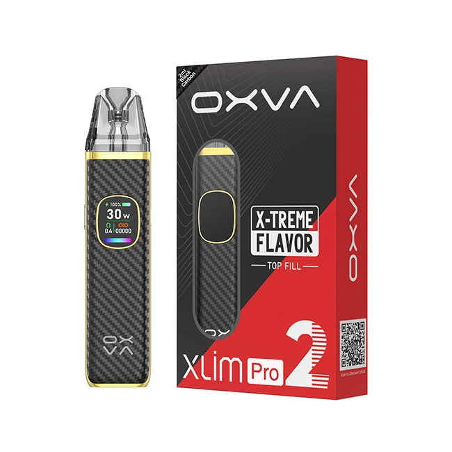 Reviews vape Oxva Xlim Pro 2 Kit – Silver Carbon