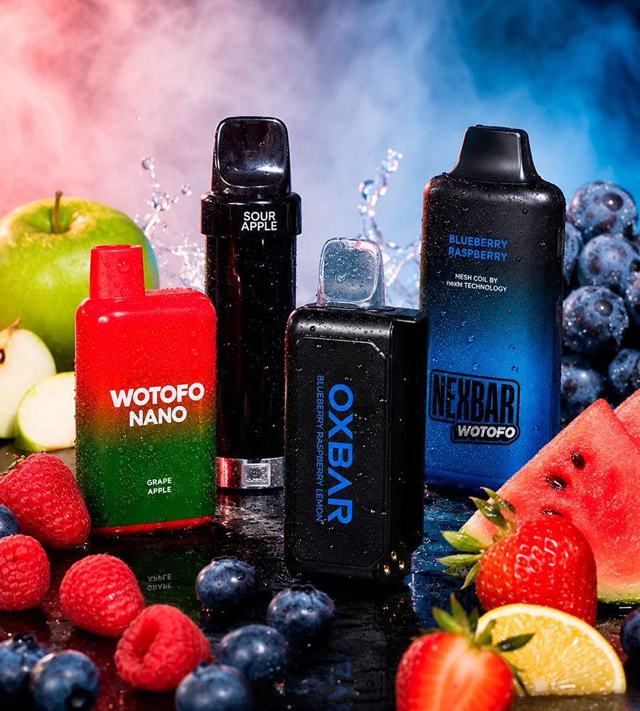 vapes sabores frutales