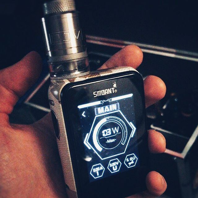 Vape con pantalla