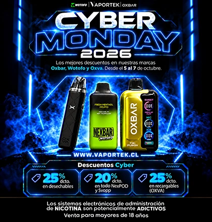 cybermonday vaportek chile
